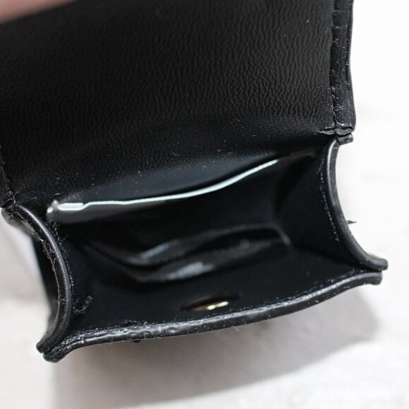New - Nordstrom BP Snap Key Pouch for Coins or Air Buds in Black - Picture 2 of 5